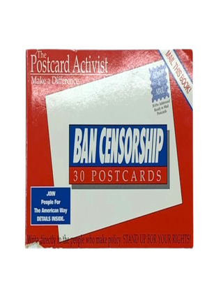 Item #154 Ban Censorship 30 Postcards