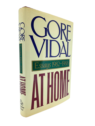 Item #181 At Home: Essays 1982&ndash;1988. Gore Vidal