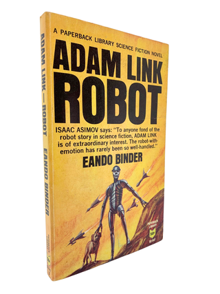 Item #238 Adam Link&mdash;Robot. Eando Binder