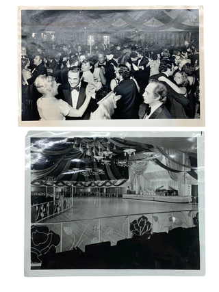 Item #244 Two Photographs of Roseland Ballroom 1974 & c.1979