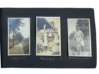 Item #246 Avis Henrietta Beyer Photo Album. Avis Henrietta Beyer