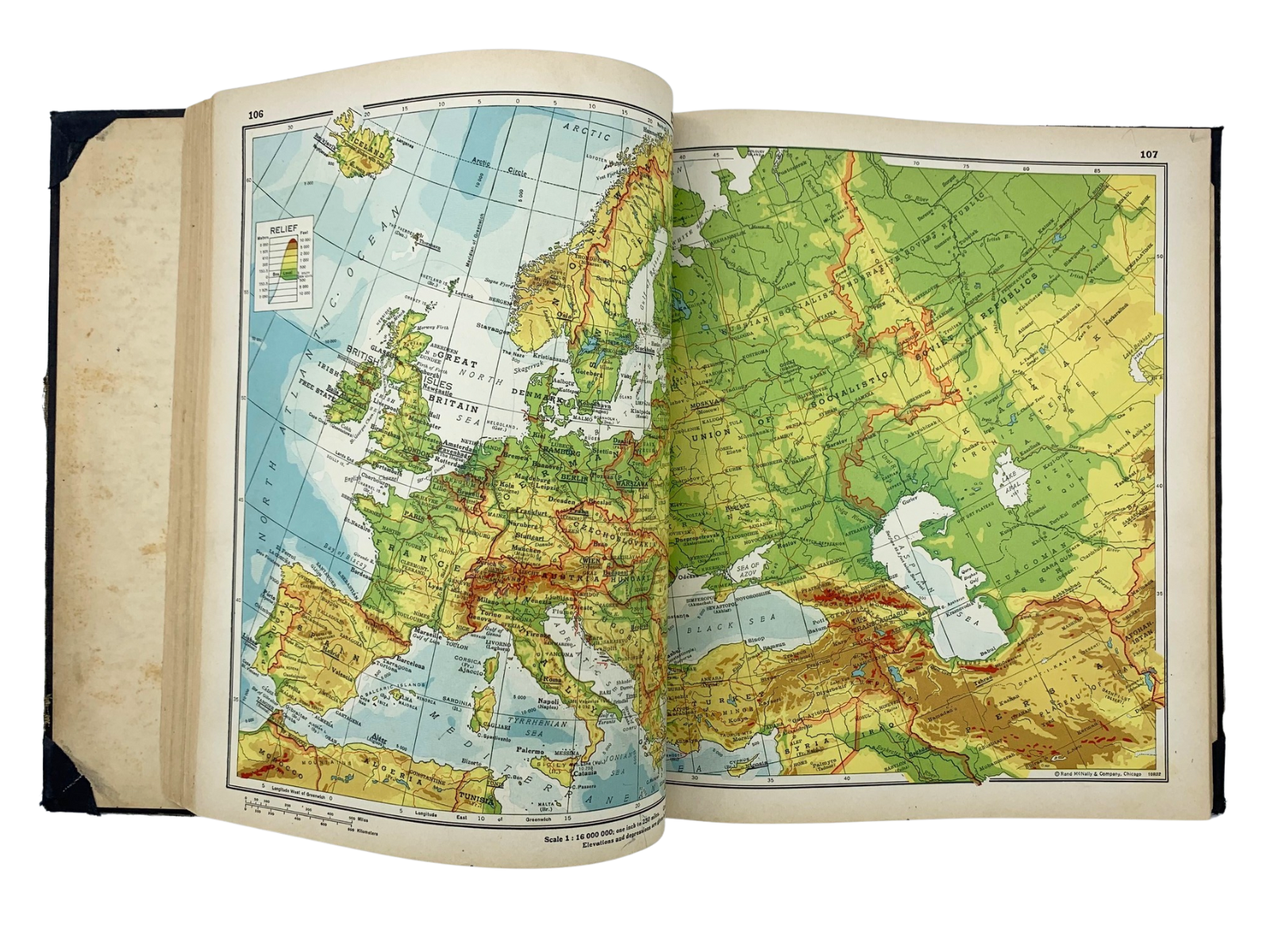 Goode’s School Atlas | Ph D. J. Paul Goode | Revised and enlarged edition