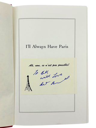 I’ll Always Have Paris!