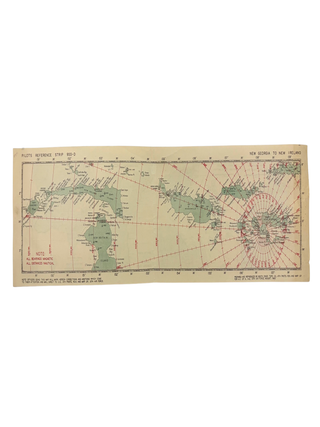 Item #342 Pilots Reference Strip 955-D: New Georgia to New Ireland. 955th Engineer Topography...