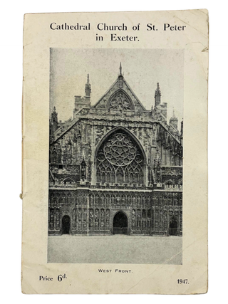 Item #346 Cathedral Church of St. Peter in Exeter