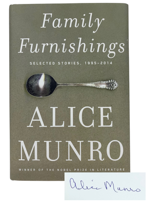 Item #4 Family Furnishings. Alice Munro