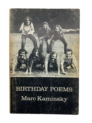 Item #66 Birthday Poems. Marc Kaminsky